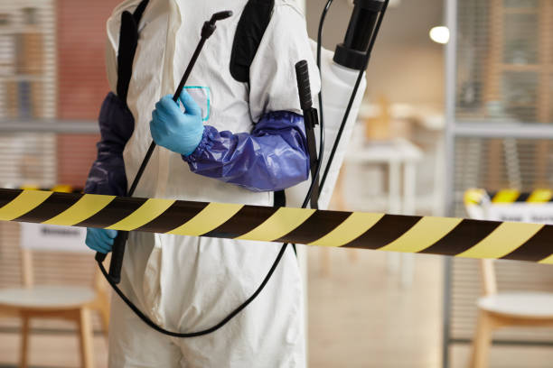 Professional Biohazard Cleanup technician working in Saratoga Springs, UT